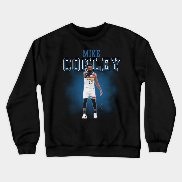 Mike Conley Crewneck Sweatshirt by Bojes Art